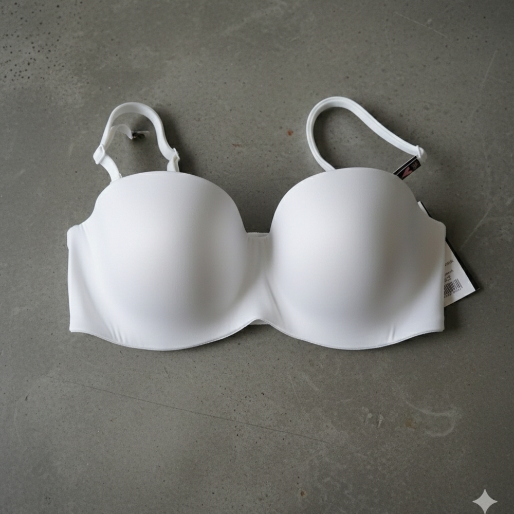 Victoria's Secret White Strapless Bra